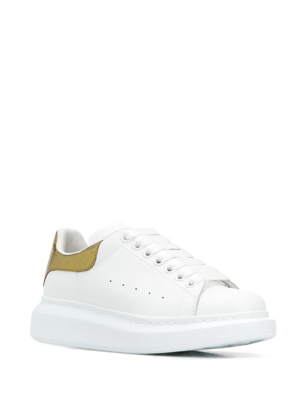 Alexander McQueen Metallic Oversized Low-Top