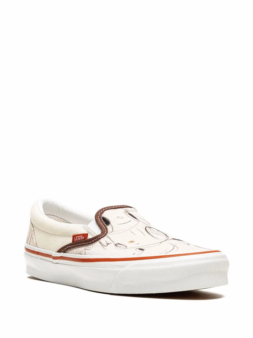 Vans X Javier Calleja Og Classic Slip-On Potting Soil Sneakers