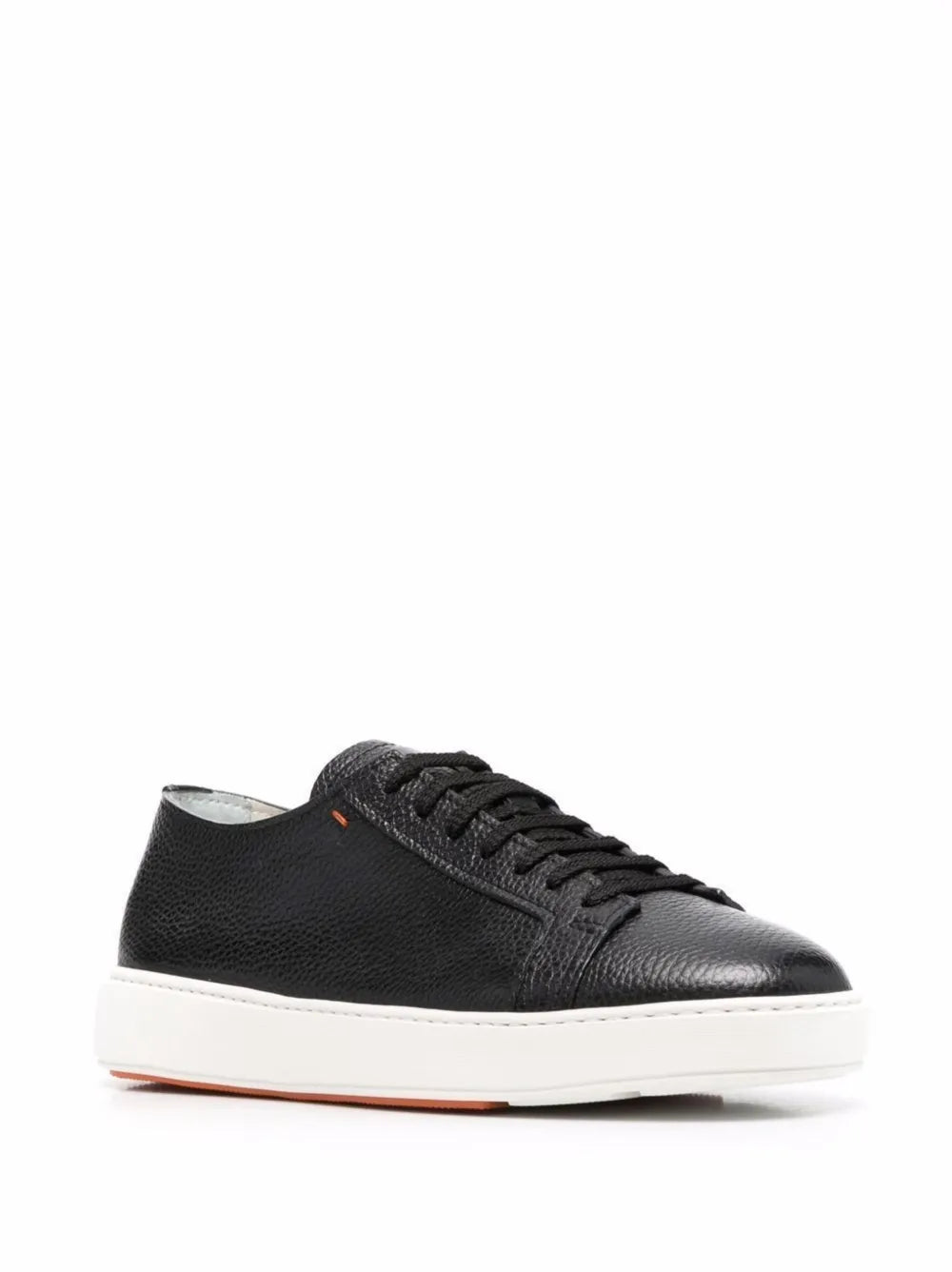 Santoni Lace-Up Low-Top Sneakers