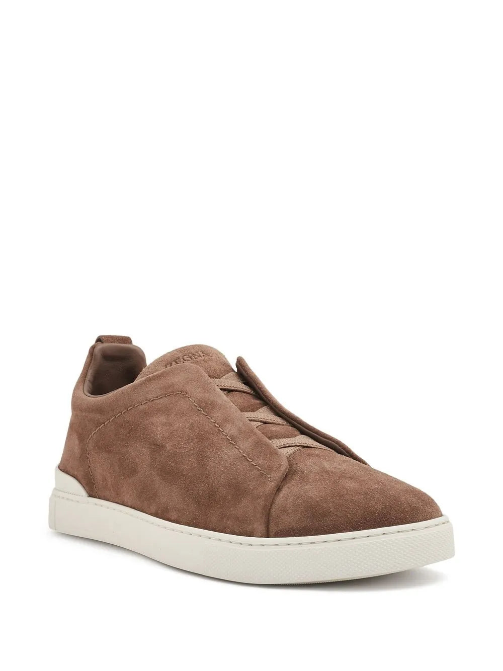 Zegna Suede Low-Top Sneakers