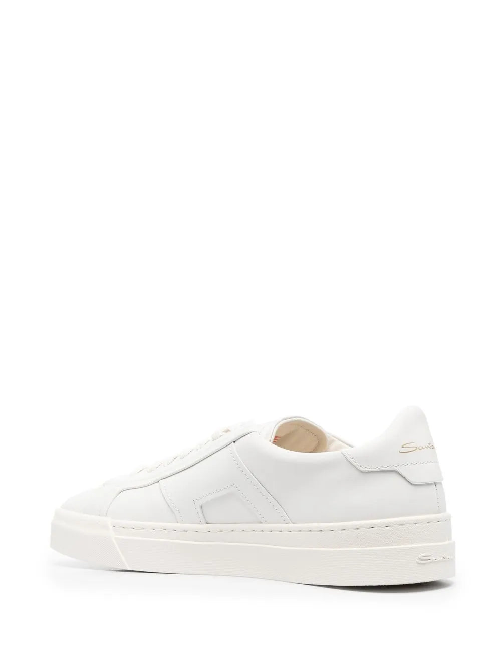 Santoni Double Buckle Low-Top Sneakers
