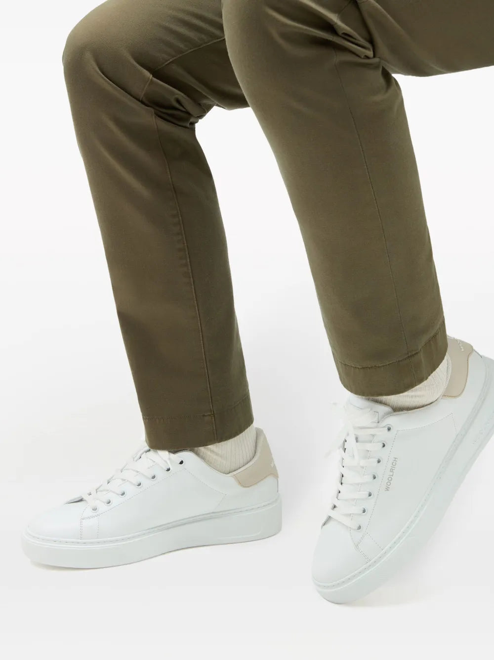 Woolrich Classic Court Leather Sneakers