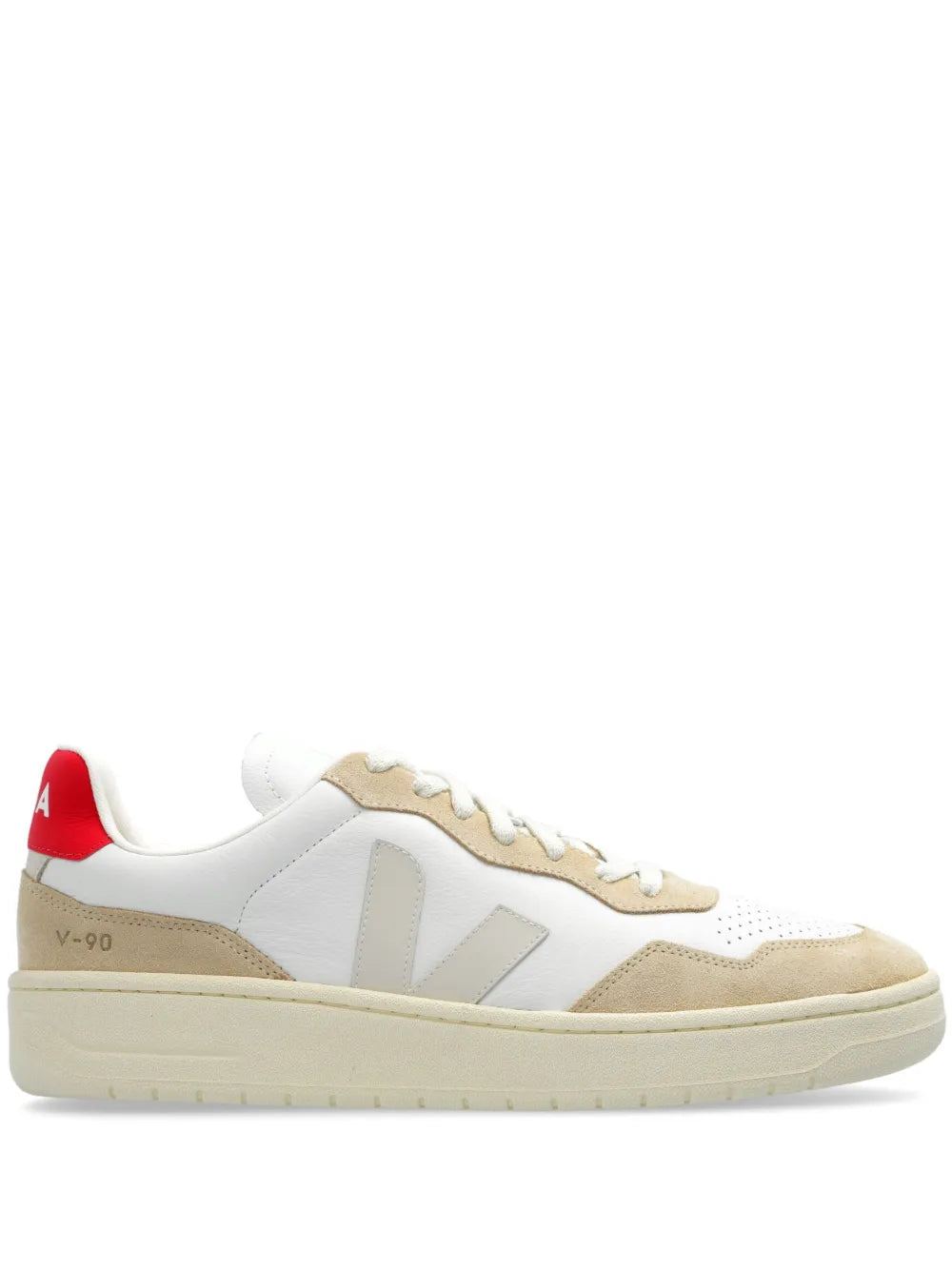 Veja V-90 Leather Sneakers