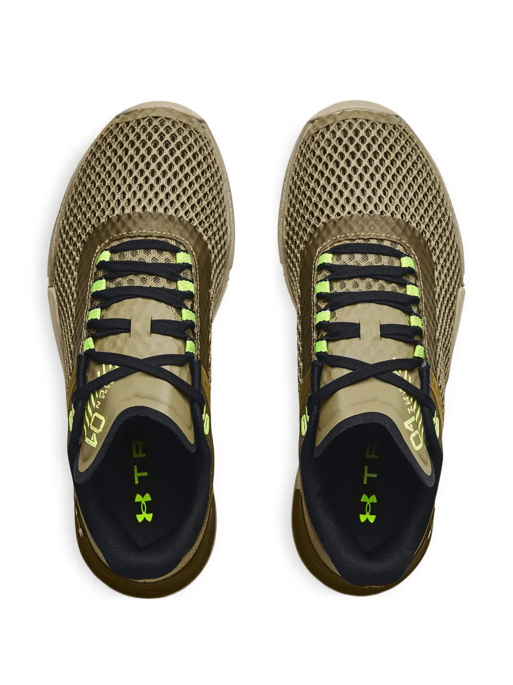 Under Armour Tribase Reign 4 Tent/Black/Khaki Sneakers