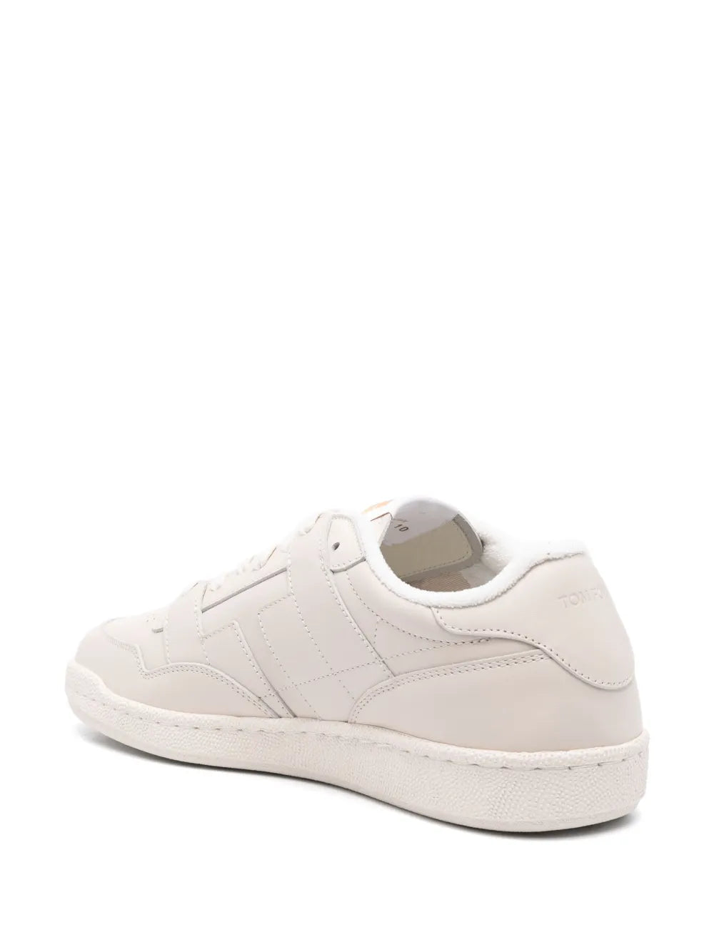 Tom Ford Logo-Debossed Leather Sneakers