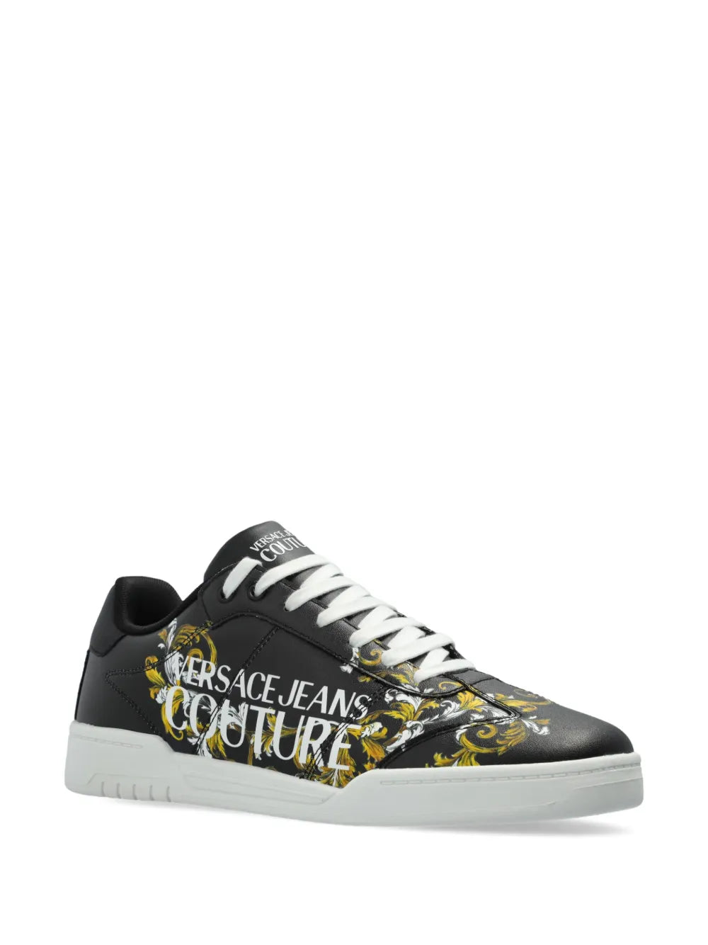Versace Jeans Couture Logo-Embroidered Sneakers