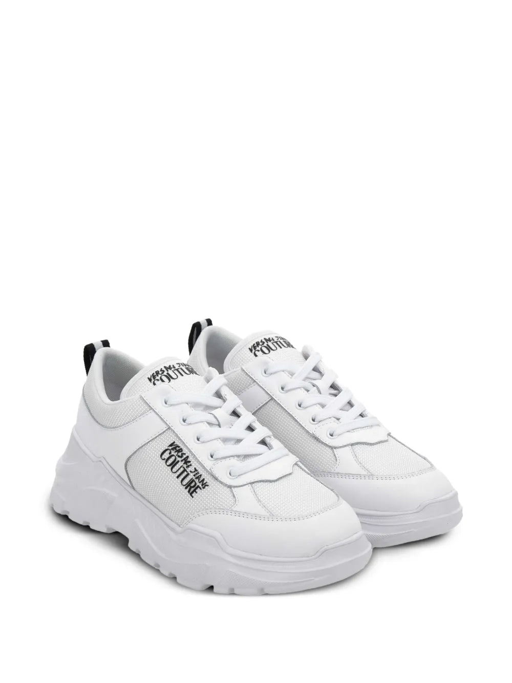 Versace Jeans Couture Mesh-Panelled Sneakers