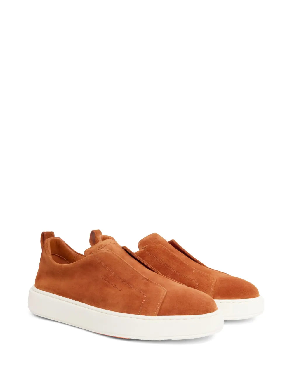 Santoni Suede Sneakers