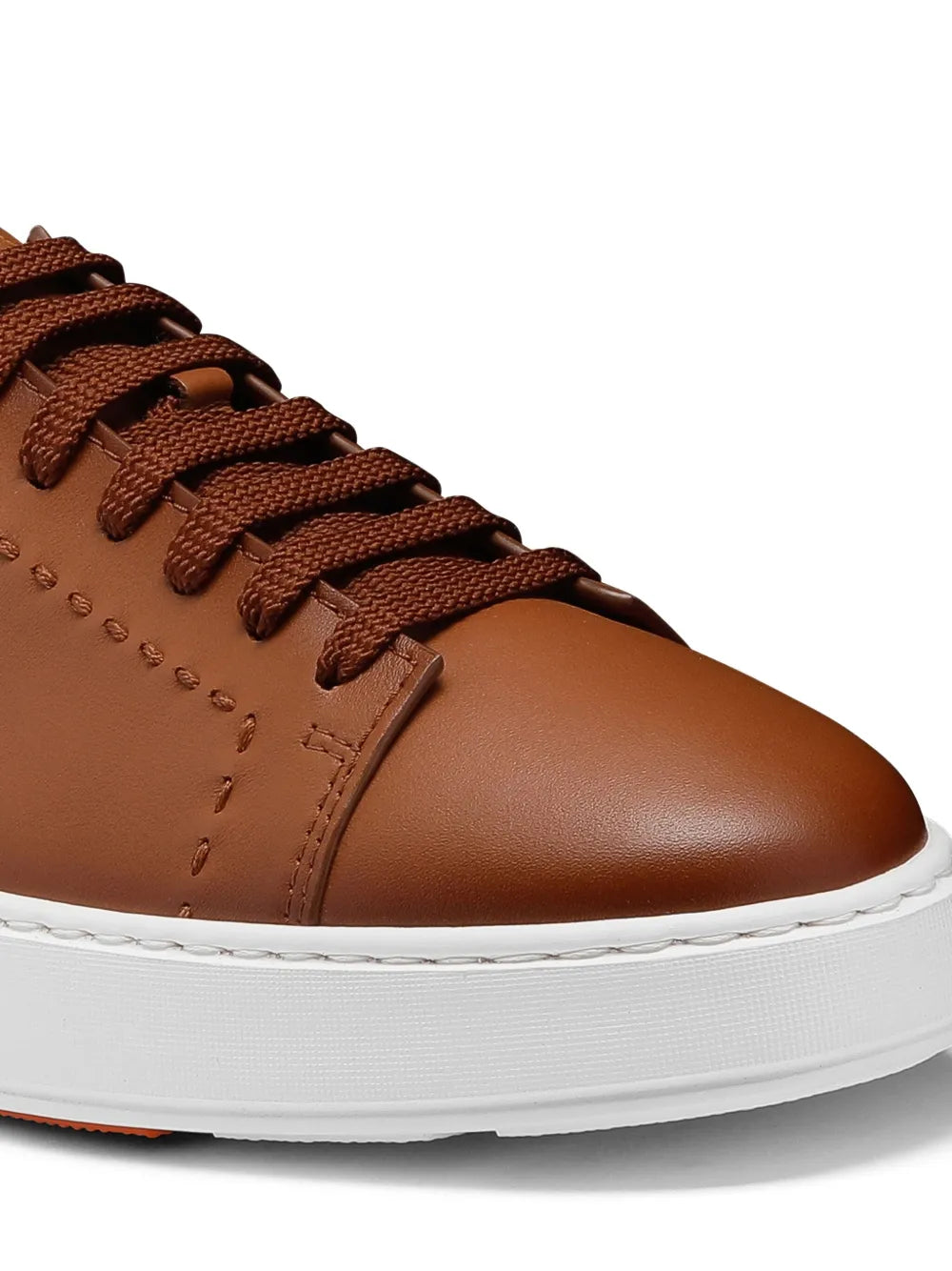 Santoni Leather Sneakers