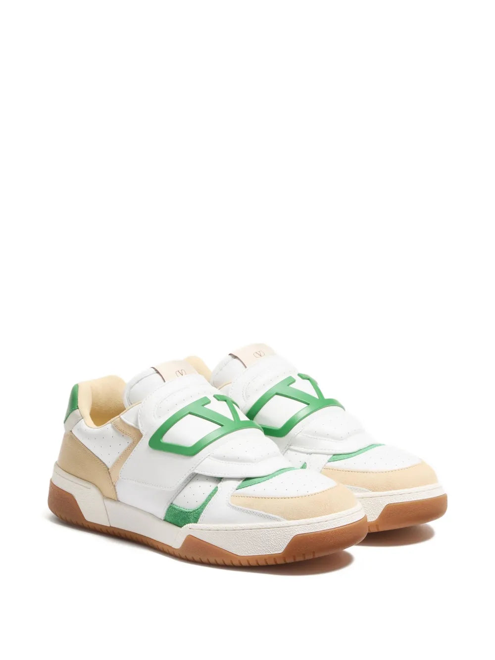 Valentino Garavani Joie De Jouer Leather Sneakers