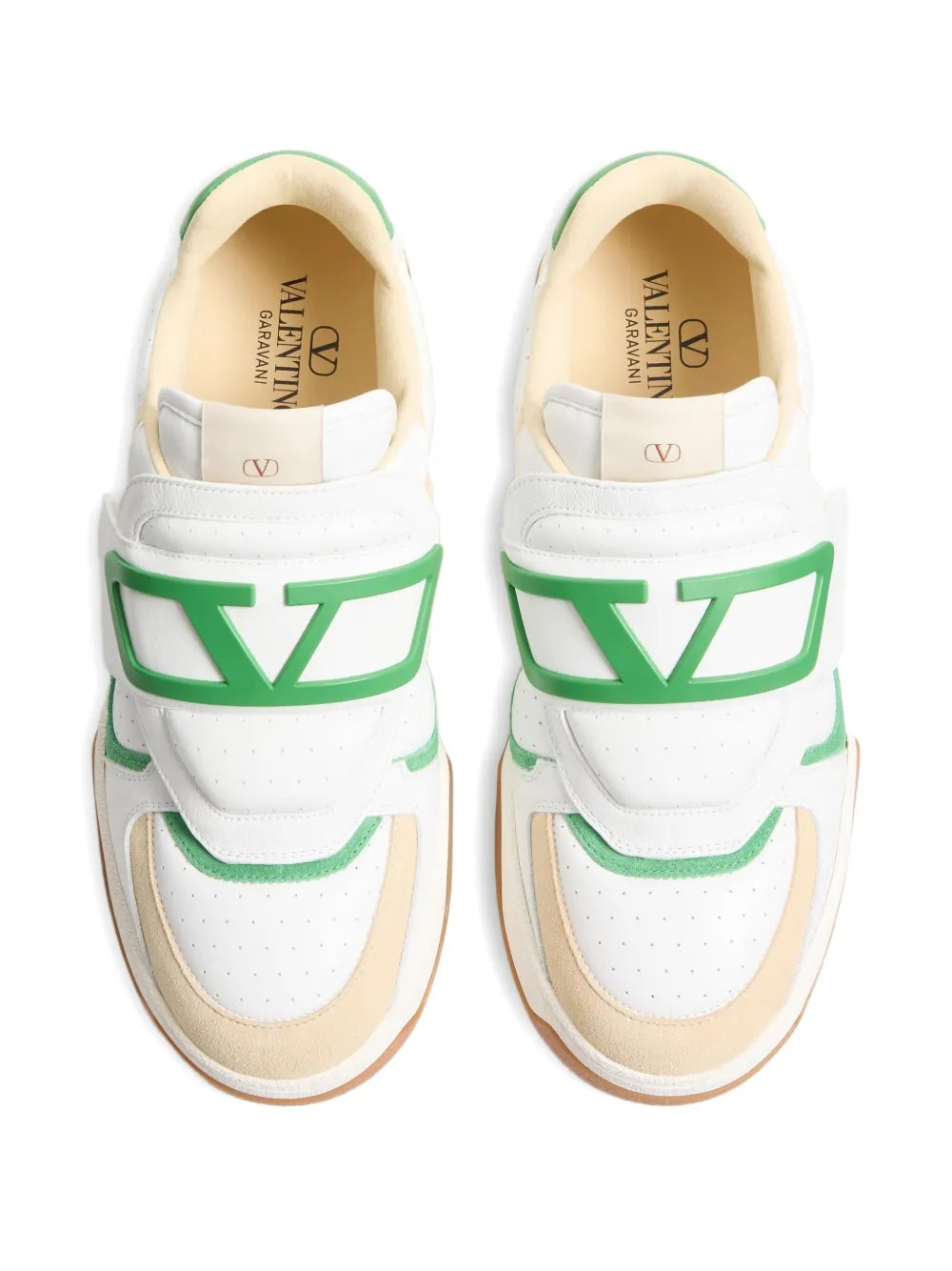 Valentino Garavani Joie De Jouer Leather Sneakers