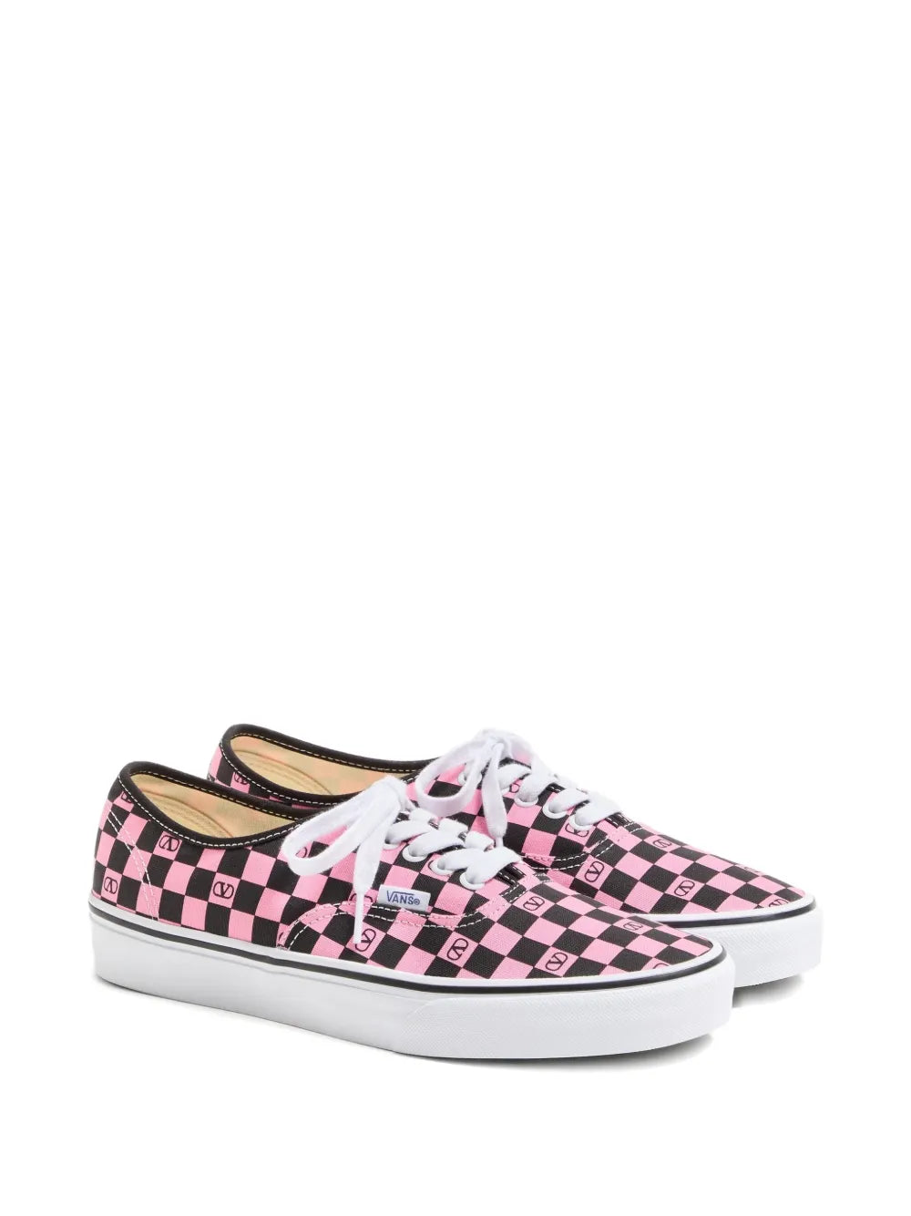 Valentino Garavani X Vans Vlogo Checkerboard-Print Low-Top Sneakers