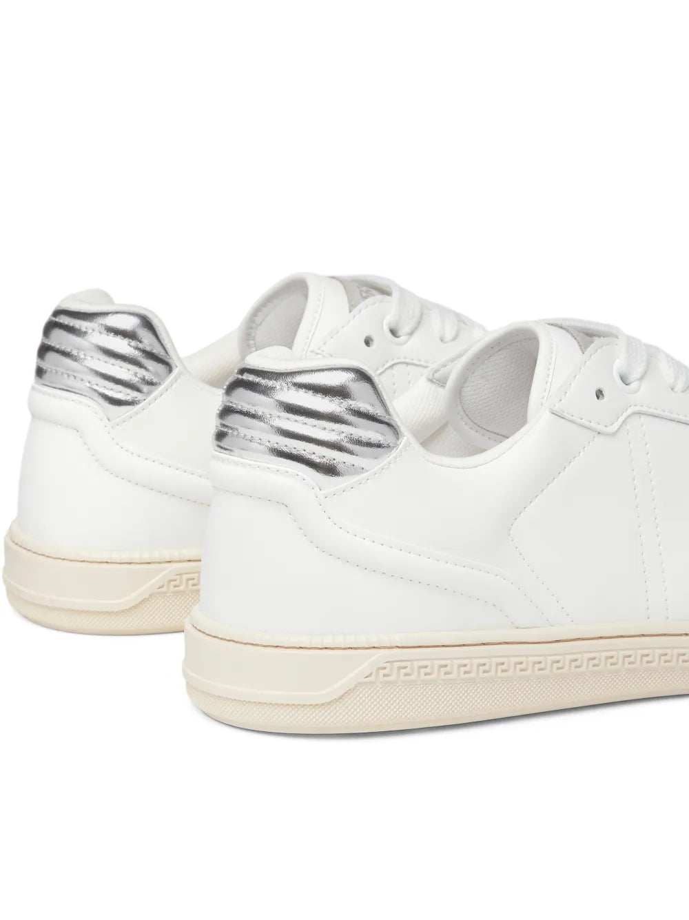 Versace Greca-Motif Panelled Sneakers