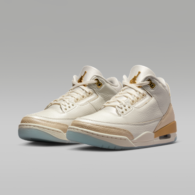 Air Jordan 3 Retro Sail and Pale Ivory