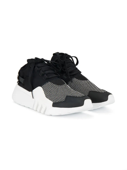 Y-3 Ridged-Sole Sneakers