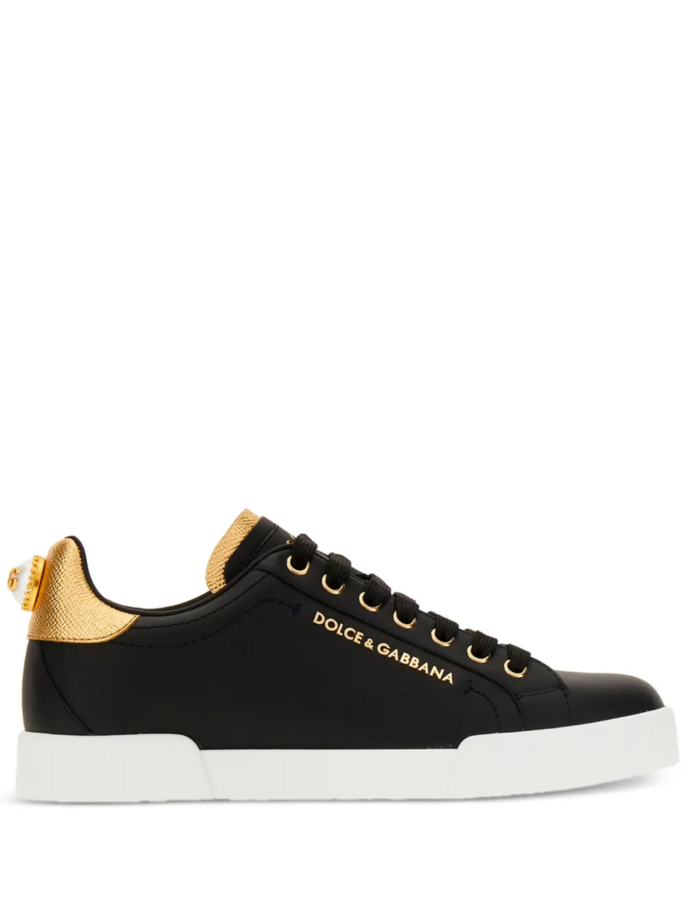 Dolce &amp; Gabbana Portofino Logo-Tag Leather