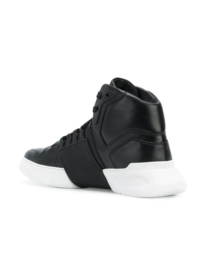 Versace Medusa Strap Hi-Top Sneakers