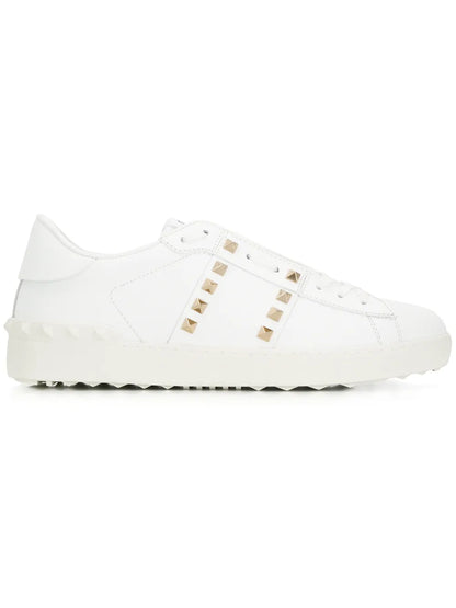 Valentino Garavani Rockstud Untitled Leather Sneakers