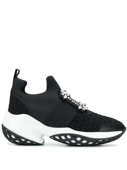 Roger Vivier Embellished Slip-On