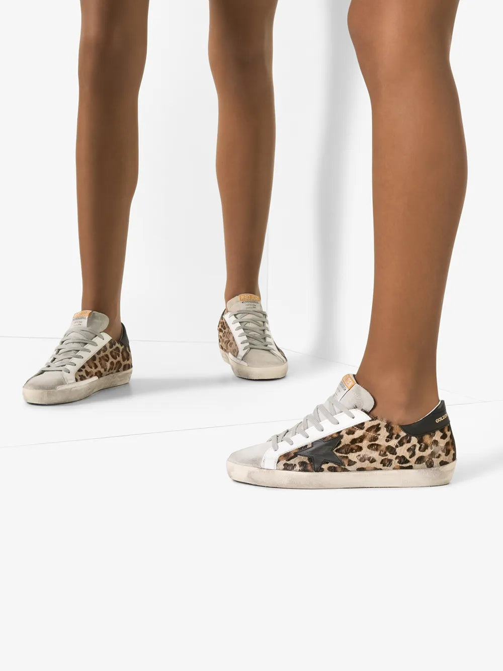 Golden Goose Super-Star Leopard Print