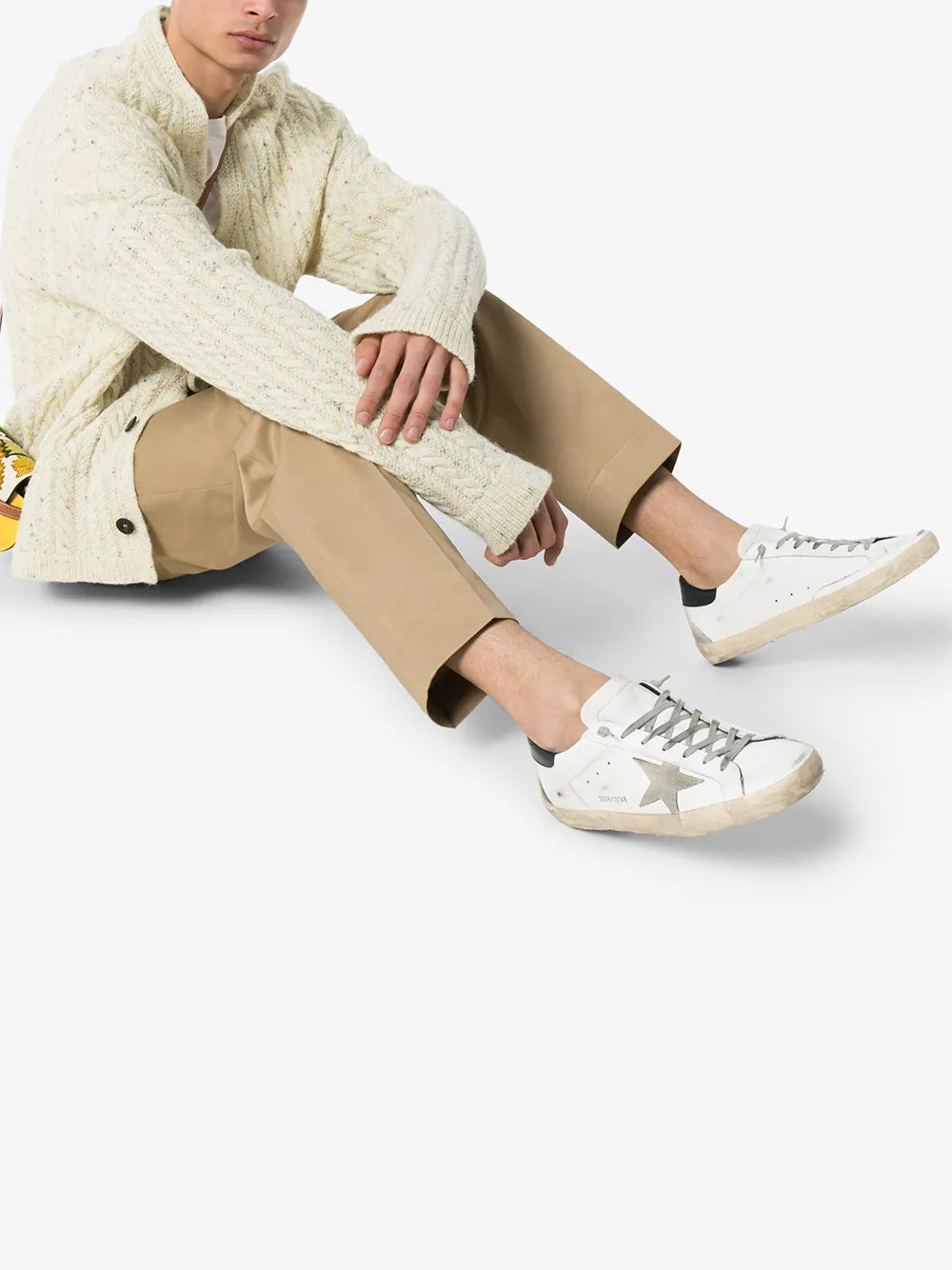 Golden Goose Super-Star Distressed-Effect