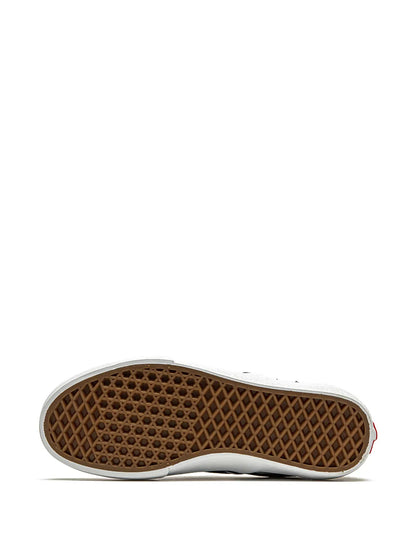 Vans X Supreme Slip-On Pro Black Hole Punch Denim Sneakers