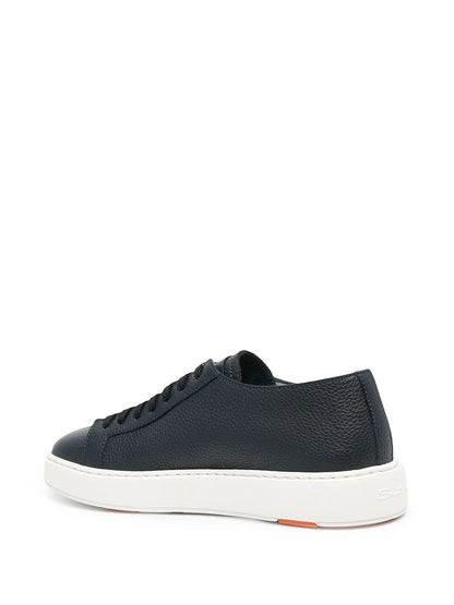 Santoni Logo Low-Top Sneakers