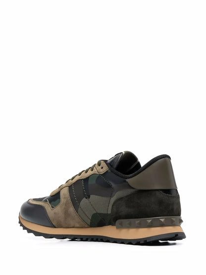 Valentino Garavani Camouflage Rockrunner Sneakers