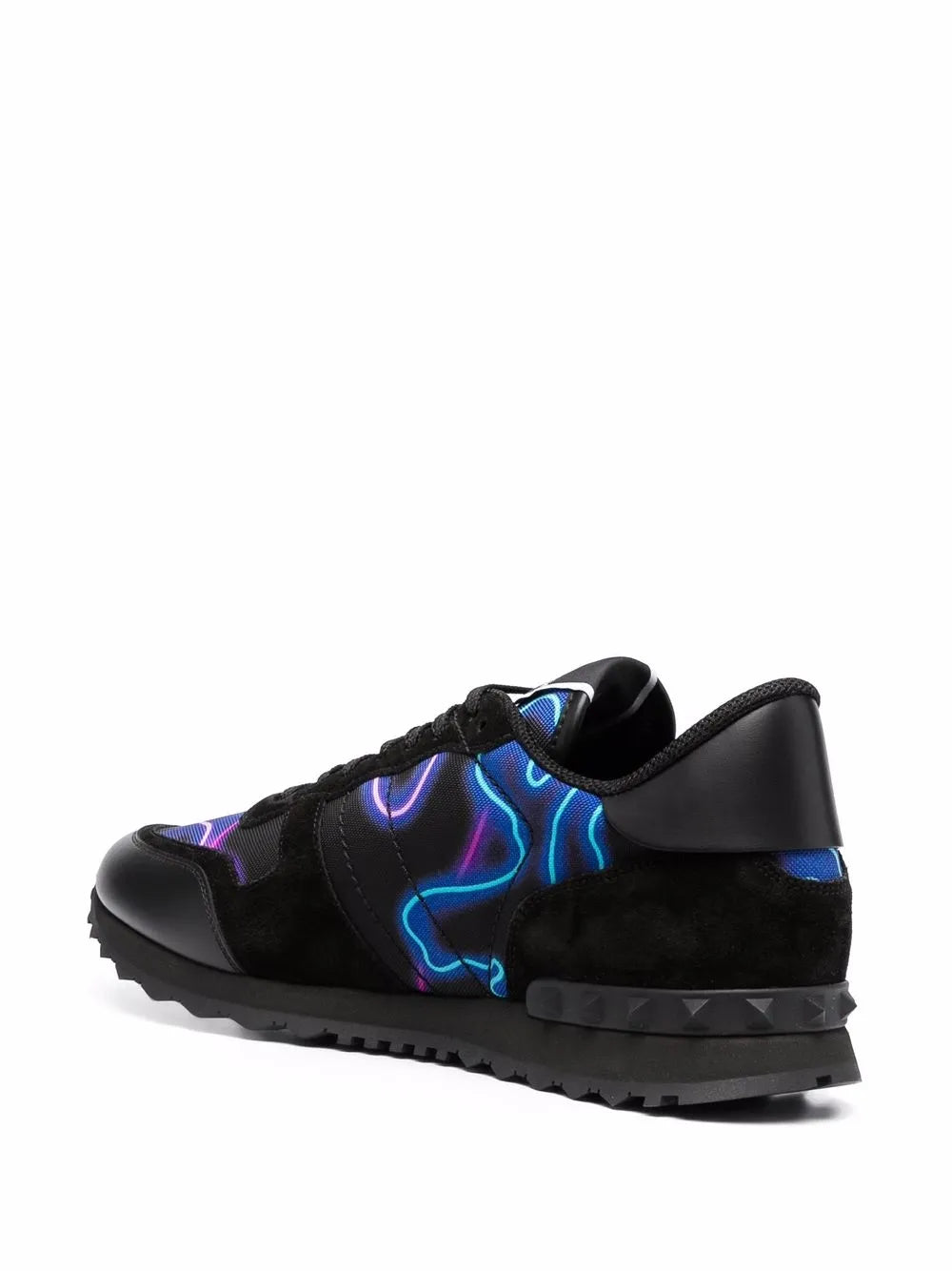 Valentino Garavani Camouflage Rockrunner Low-Top Sneakers
