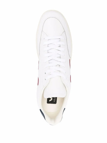 Veja V-12 Panelled Lace-Up Sneakers