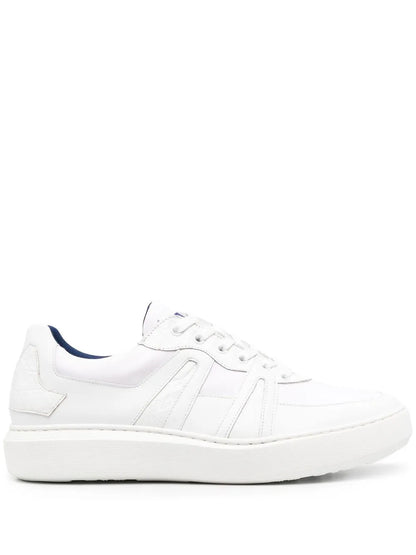 Zilli Panelled Low-Top Leather Sneakers