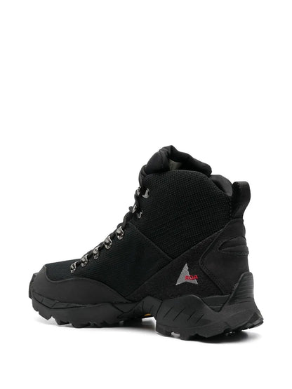 A-Cold-Wall* Logo-Print Mesh High-Top Sneakers