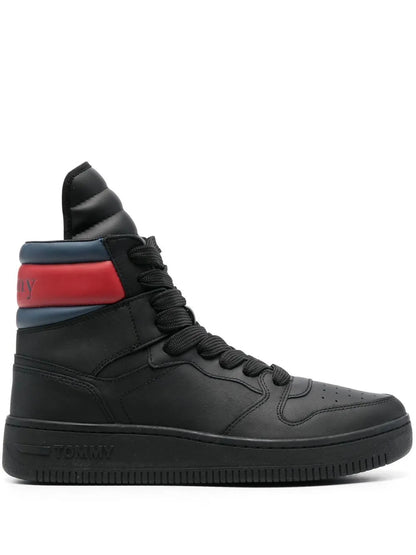 Tommy Jeans High-Top Lace-Up Sneakers