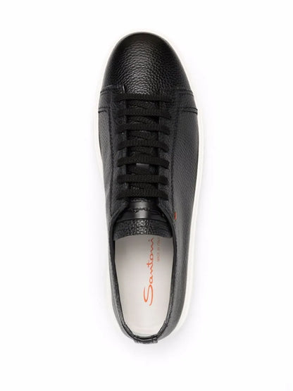 Santoni Lace-Up Low-Top Sneakers