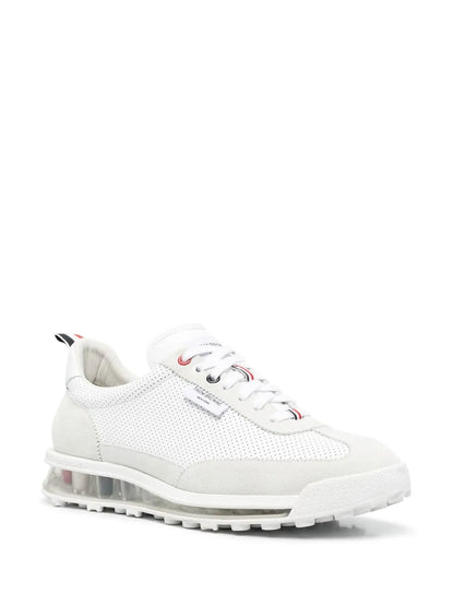 Thom Browne Rwb Stripe Low-Top Sneakers