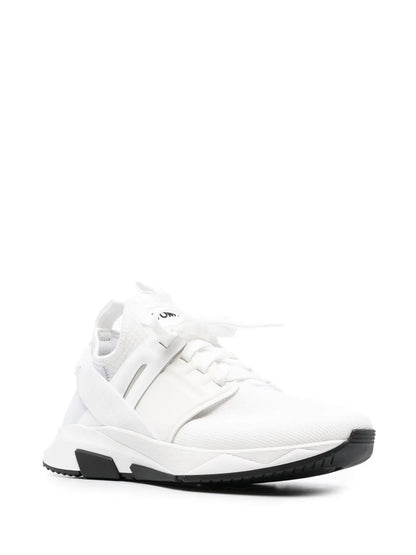 Tom Ford Logo-Patch Lace-Up Sneakers