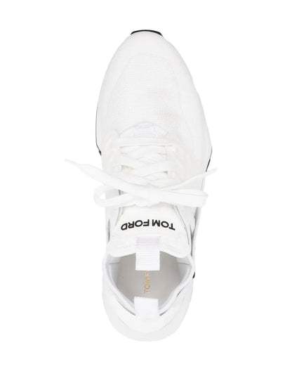 Tom Ford Logo-Patch Lace-Up Sneakers