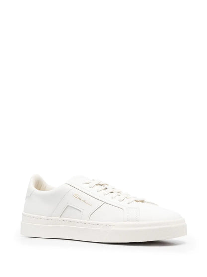 Santoni Double Buckle Low-Top Sneakers