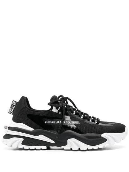 Versace Jeans Couture Logo-Print Low-Top Sneakers