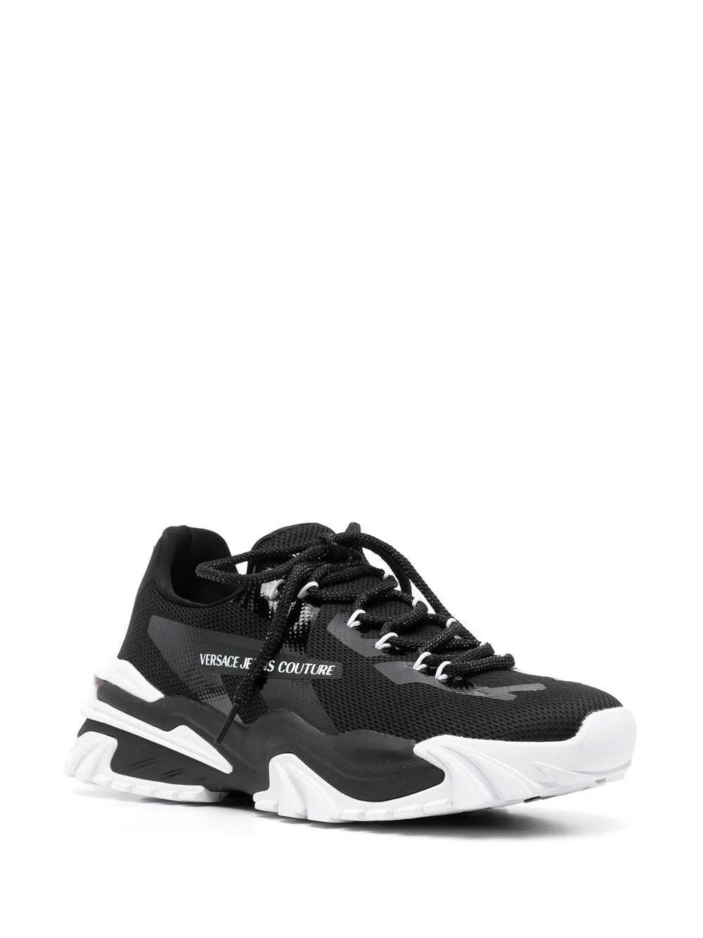 Versace Jeans Couture Logo-Print Low-Top Sneakers