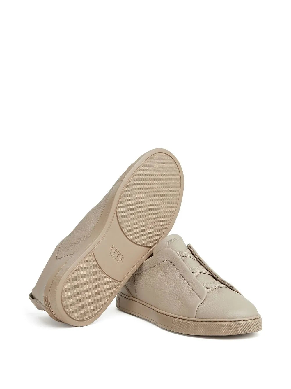 Zegna Triple Stitch Low-Top Sneakers
