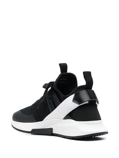 Tom Ford Panelled Logo-Patch Sneakers