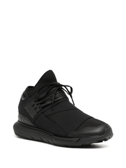 Y-3 Qasa High Triple Black Sneakers