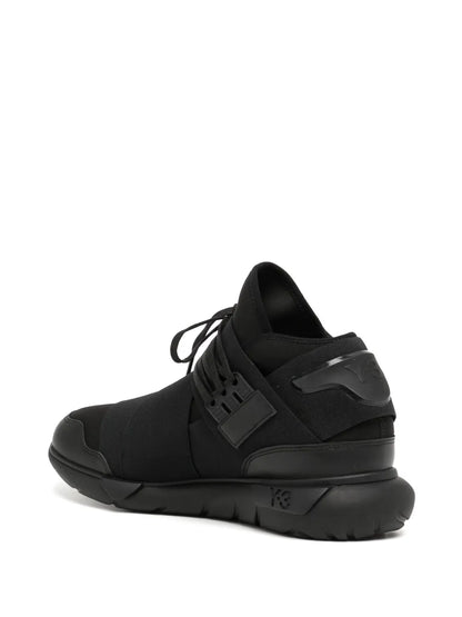 Y-3 Qasa High Triple Black Sneakers