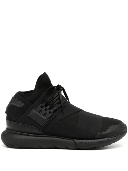 Y-3 Qasa High Triple Black Sneakers