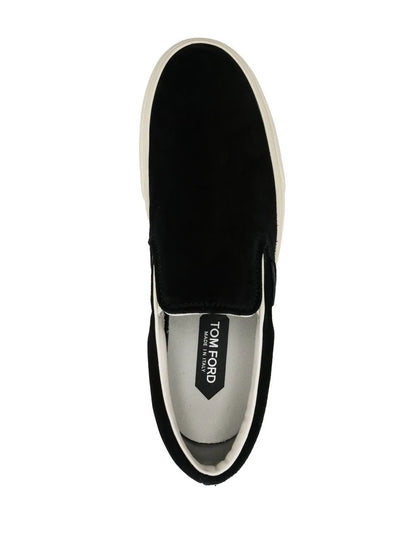 Tom Ford Suede Slip-On Sneakers