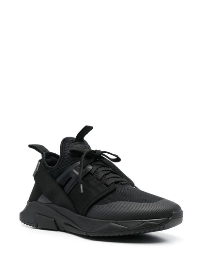 Tom Ford Logo-Patch Lace-Up Sneakers