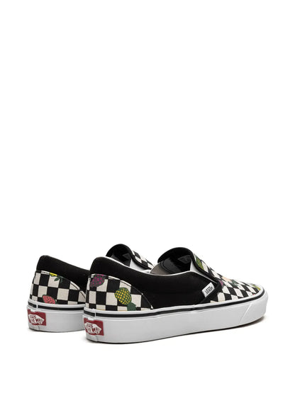 Vans Classic Slip On Fruit Checkerboard Sneakers