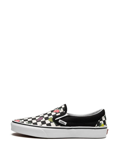 Vans Classic Slip On Fruit Checkerboard Sneakers