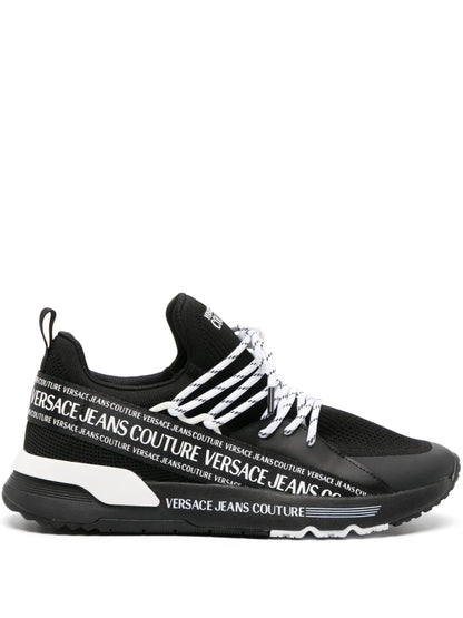 Versace Jeans Couture Logo-Print Low-Top Sneakers